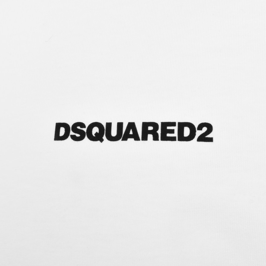 DSQUARED2 Logo T Shirt White | Mainline Menswear United States